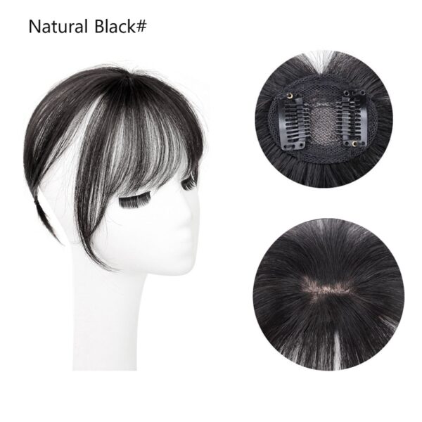 6inch 16 Color Clip In Hair Bangs Hairpiece Accessories Synthetic Fake Bangs Hair Piece Clip In Hair Extensions